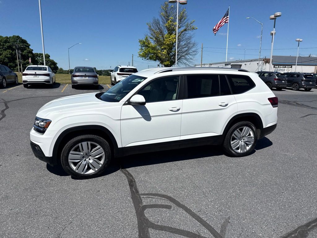 2019 Volkswagen Atlas 3.6L V6 SE White at Carlisle Cadillac Buick GMC