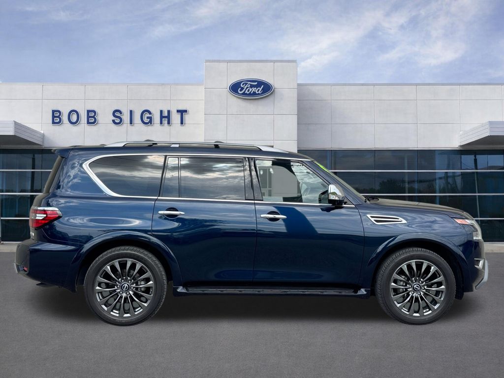 Used 2024 Nissan Armada Platinum with VIN JN8AY2DB4R9854801 for sale in Kansas City