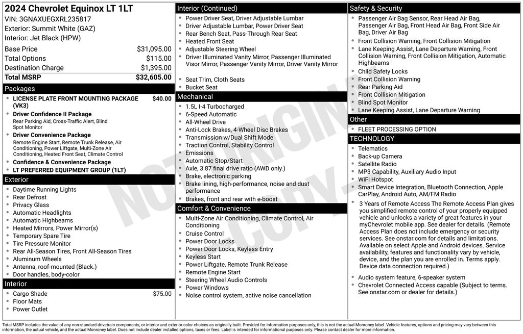 Used 2024 Chevrolet Equinox SUV