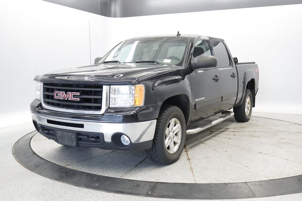 Onyx Black 2011 GMC Sierra 1500 Pickup Truck Four-Wheel Drive 6-Speed Automatic