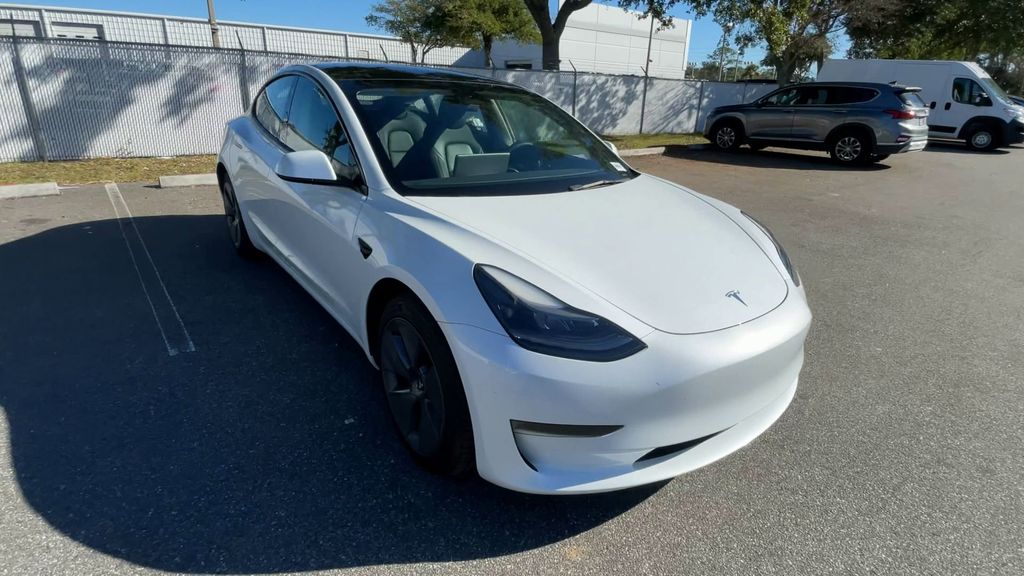 Used 2023 Tesla Model 3 Base with VIN 5YJ3E1EA6PF499338 for sale in Jacksonville, FL