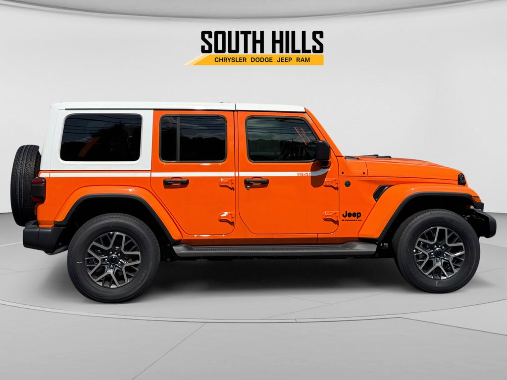 2026 Jeep Wrangler Sahara Orange at South Hills CDJR