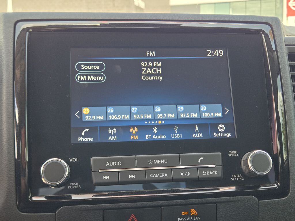 2022 Nissan Frontier S White at Bravo Nissan