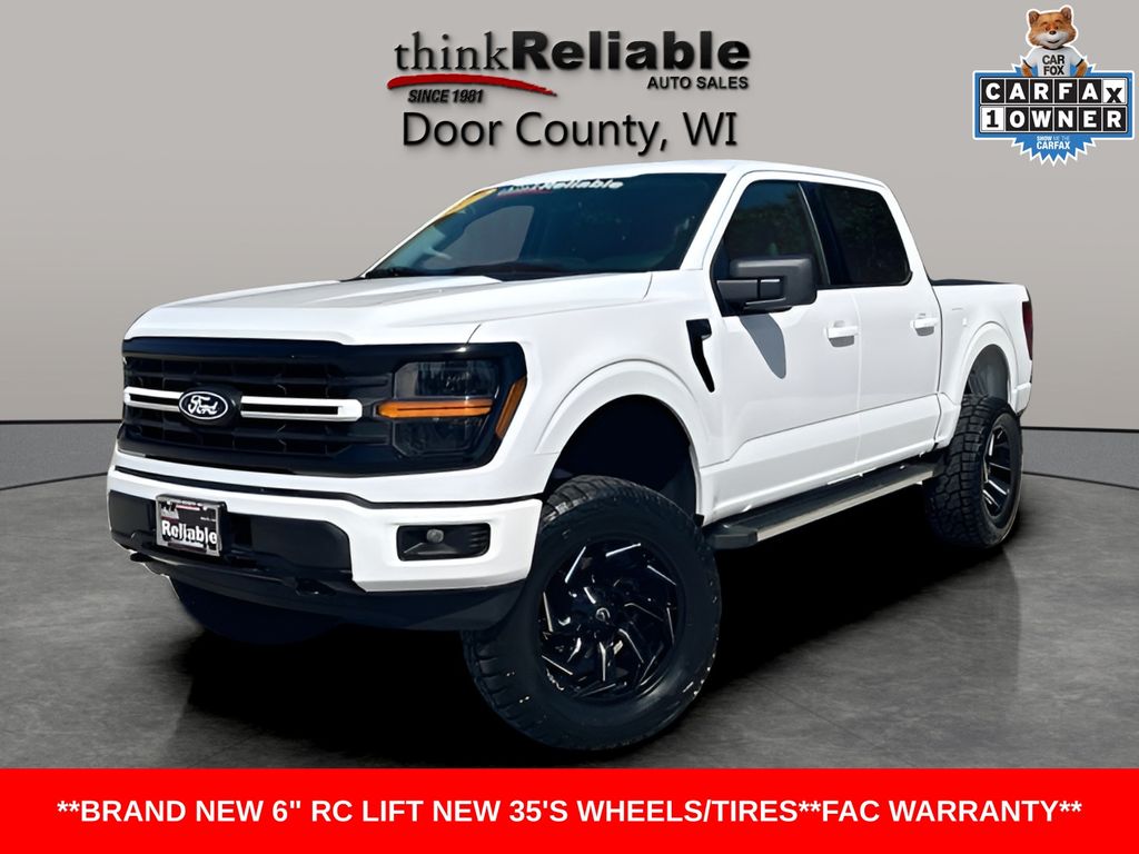 Oxford White 2025 Ford F-150 Pickup Truck Four-Wheel Drive Automatic