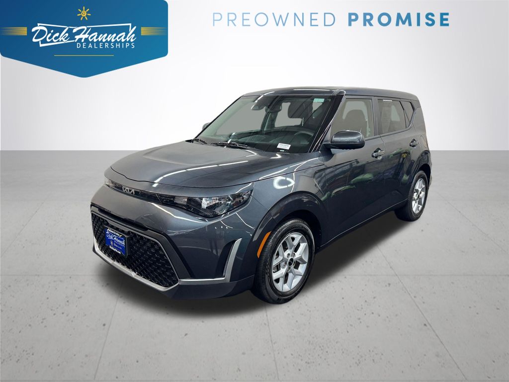 Gravity Gray 2023 Kia Soul SUV / Crossover Front-Wheel Drive Continuously Variable Transmission