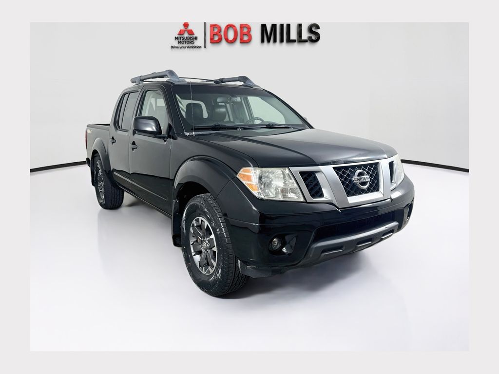 Black 2019 Nissan Frontier Pickup Truck Four-Wheel Drive 5-Speed Automatic Overdrive
