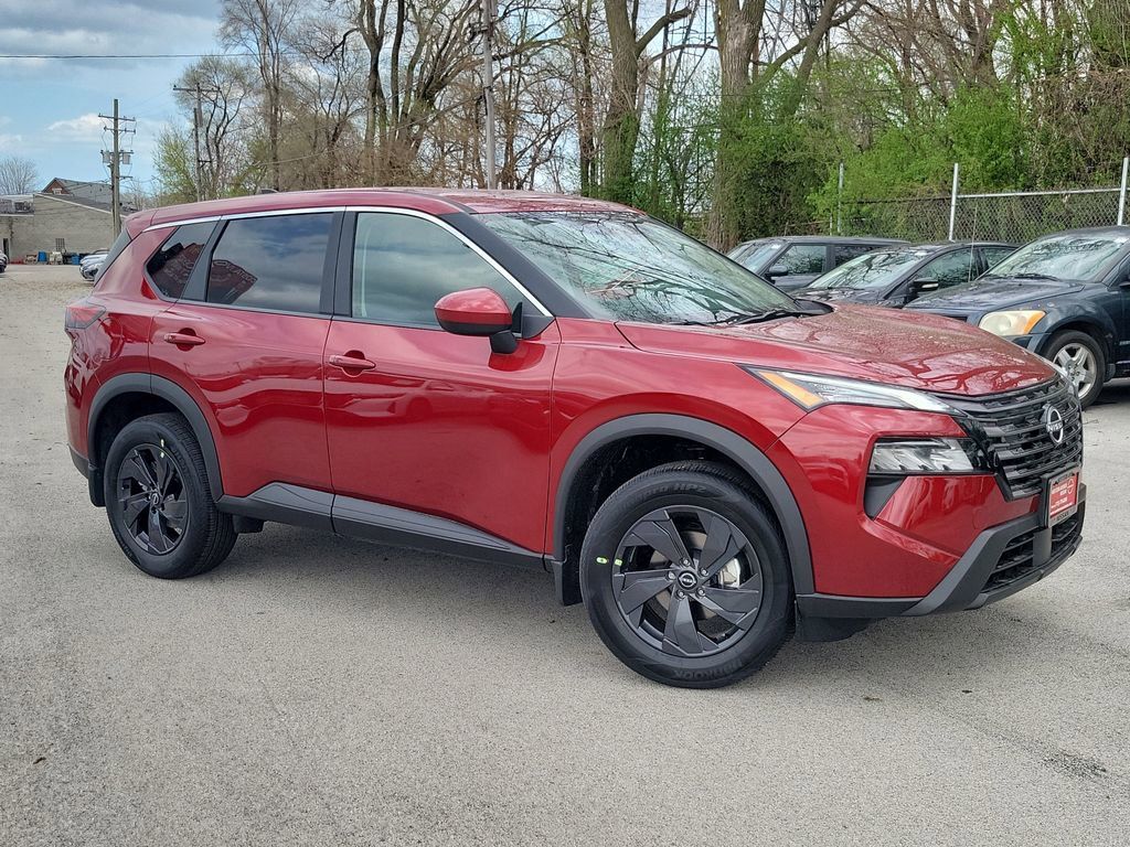 Red (Scarlet Ember Tintcoat) 2026 Nissan Rogue SV AWD SUV / Crossover All-Wheel Drive Continuously Variable Transmission