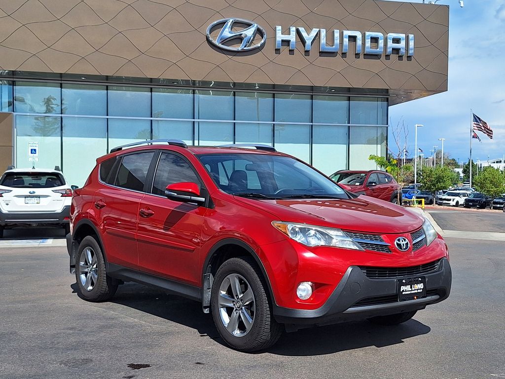 Barcelona Red Metallic 2015 Toyota RAV4 SUV / Crossover All-Wheel Drive 6-Speed Automatic