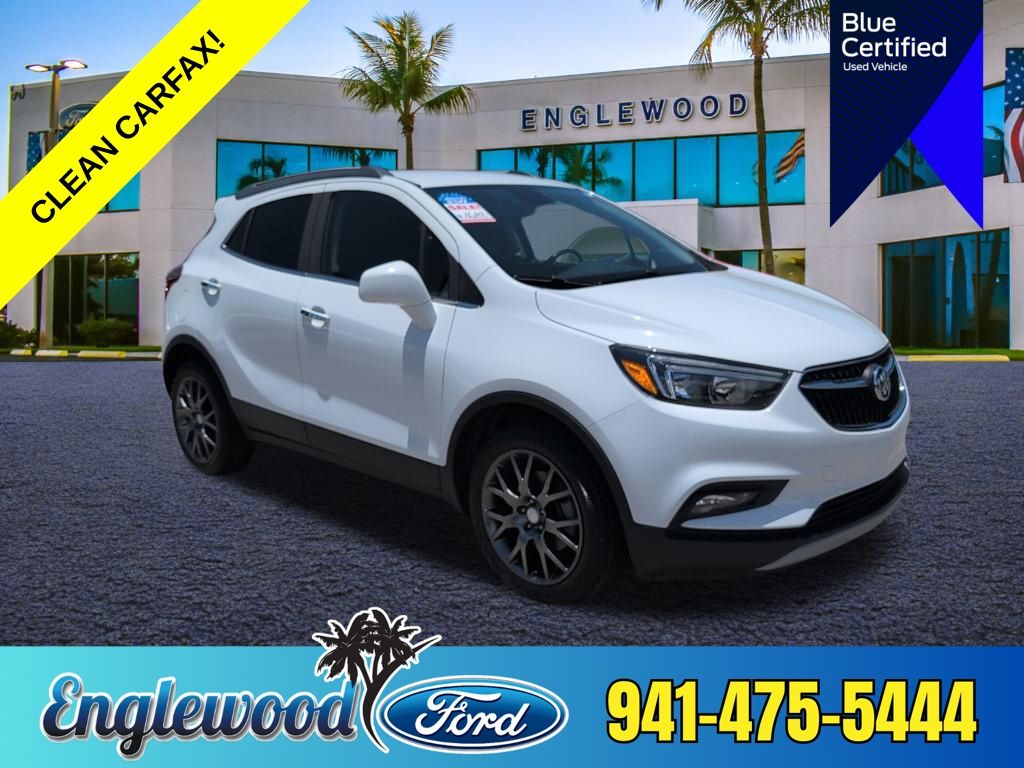 Summit White 2020 Buick Encore SUV / Crossover Front-Wheel Drive 6-Speed Automatic Overdrive