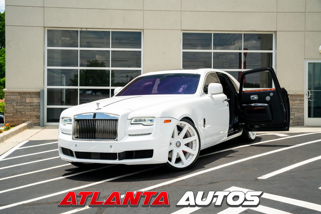Black 2010 Rolls-Royce Ghost Sedan Sedan Rear-Wheel Drive 8-Speed Automatic