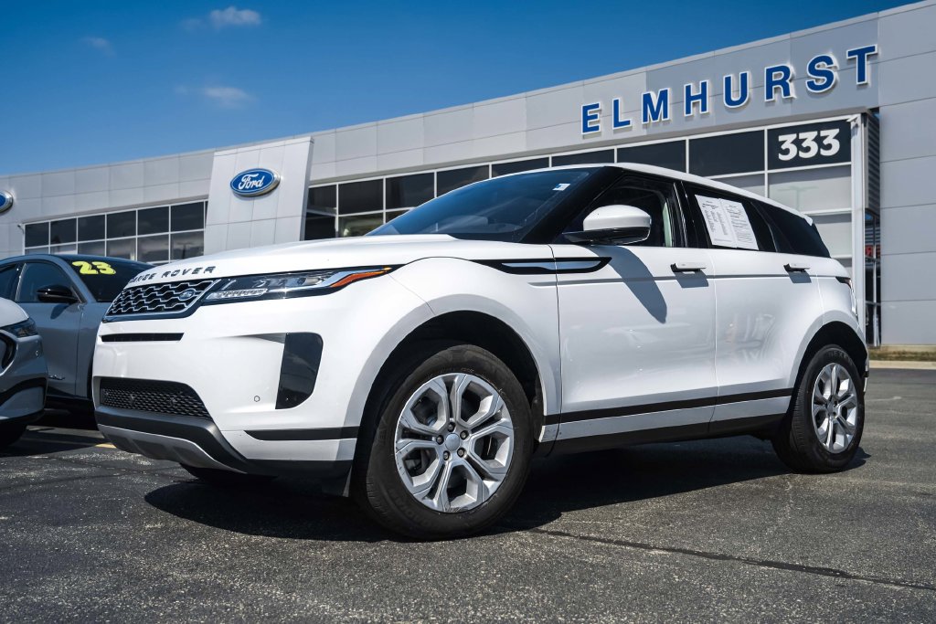 White 2020 Land Rover Range Rover Evoque SUV / Crossover All-Wheel Drive 9-Speed Automatic