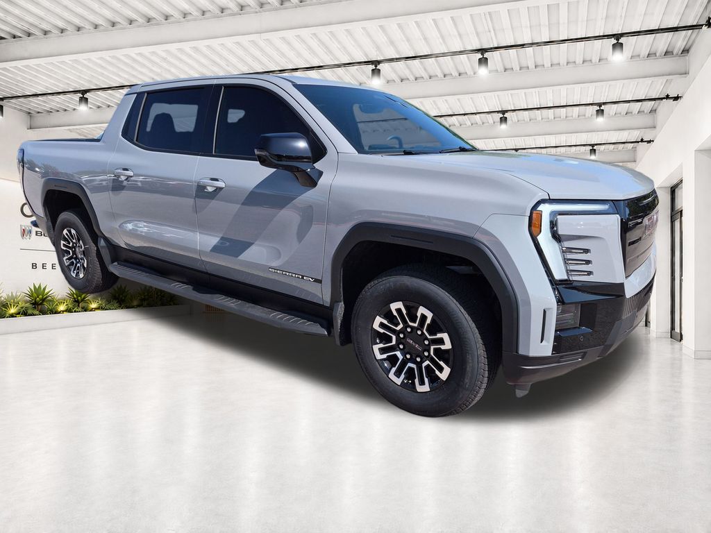 Thunderstorm Gray 2026 GMC Sierra EV Pickup Truck All-Wheel Drive 1-Speed Automatic