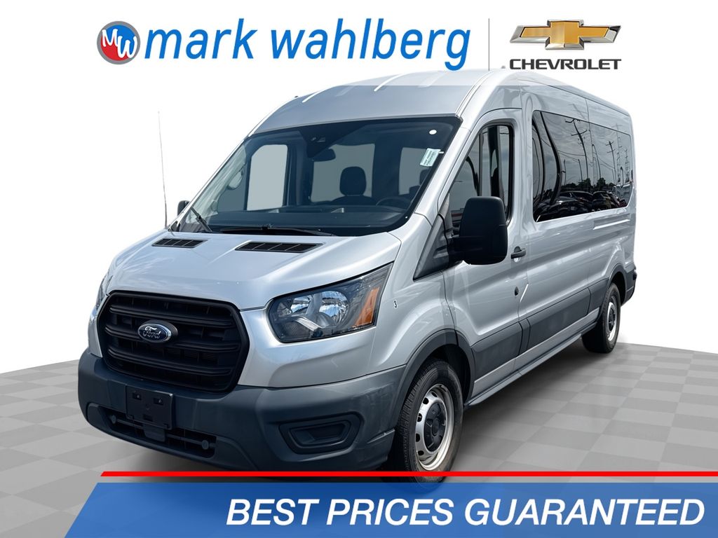 2020 Ford Transit Passenger 350 XL Medium Roof LWB RWD with Sliding Passenger-Side Door