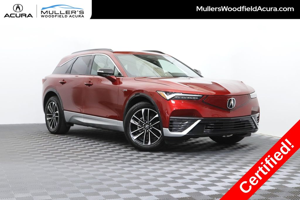 Scarlet Red Metallic 2024 Acura ZDX A-Spec AWD SUV / Crossover All-Wheel Drive Automatic
