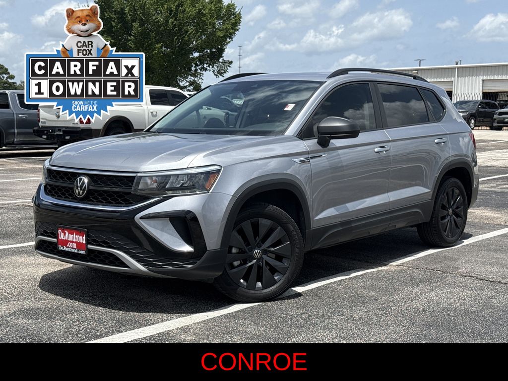 2023 Volkswagen Taos 1.5T S Silver at Classic Elite Chevrolet Sugar Land