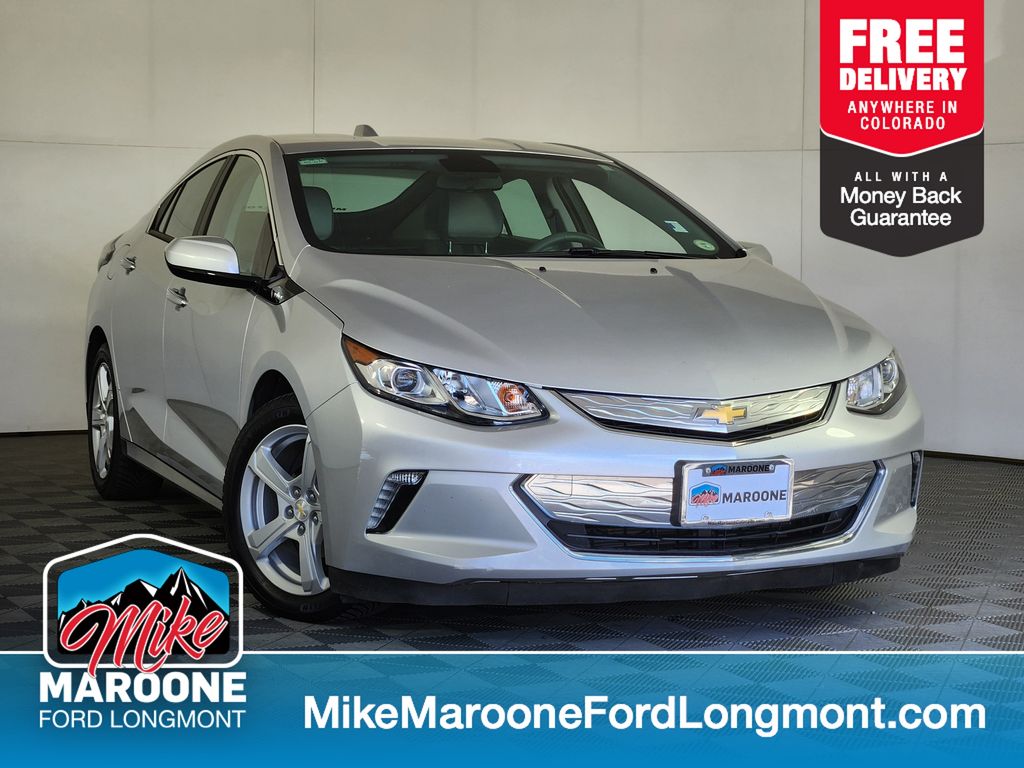 Silver Ice Metallic 2018 Chevrolet Volt Hatchback Front-Wheel Drive 1-Speed Automatic