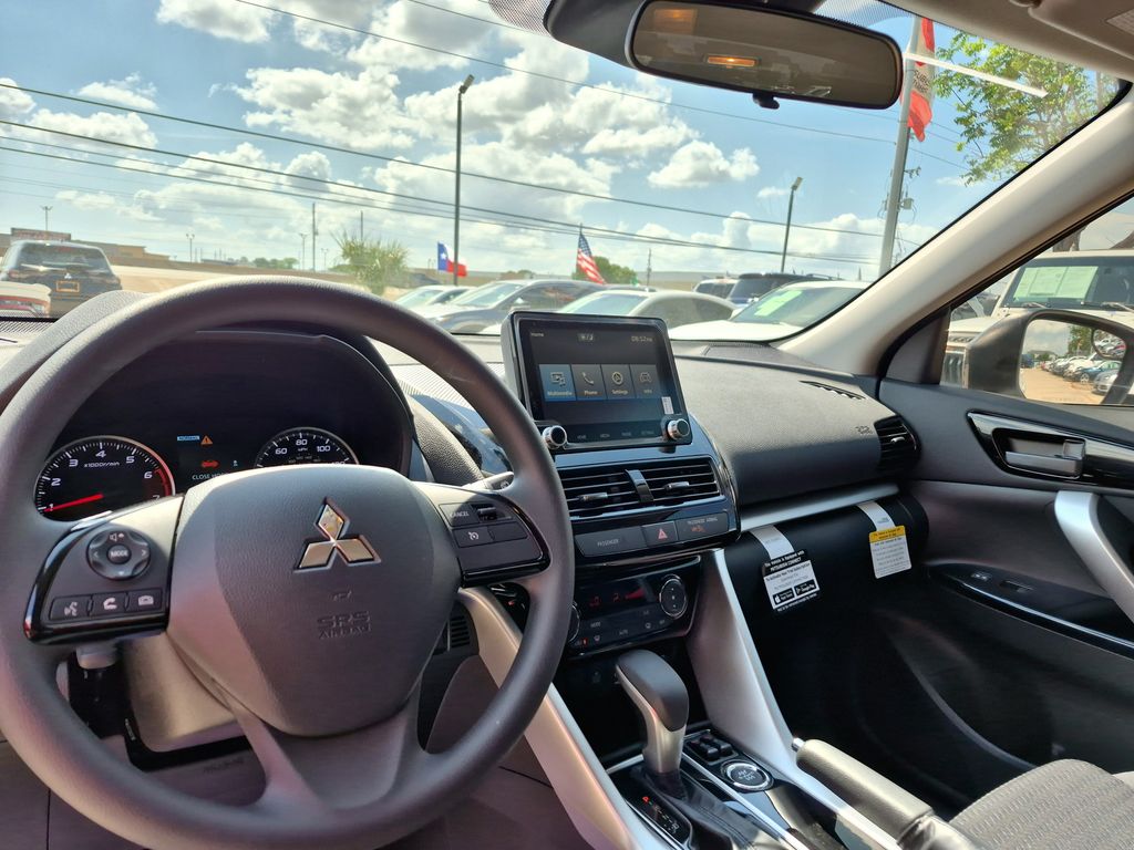 2026 Mitsubishi Eclipse Cross LE White at North Houston Mitsubishi