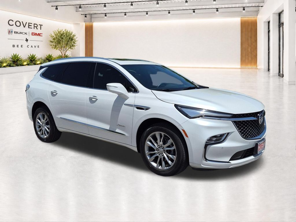 White Frost 2024 Buick Enclave SUV / Crossover Front-Wheel Drive 9-Speed Automatic