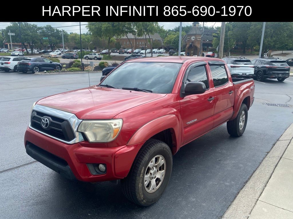 Barcelona Red Metallic 2013 Toyota Tacoma Pickup Truck 4X2 5-Speed Automatic Overdrive