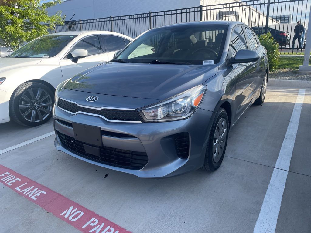 Phantom Gray 2019 Kia Rio S FWD Sedan Front-Wheel Drive 6-Speed Automatic