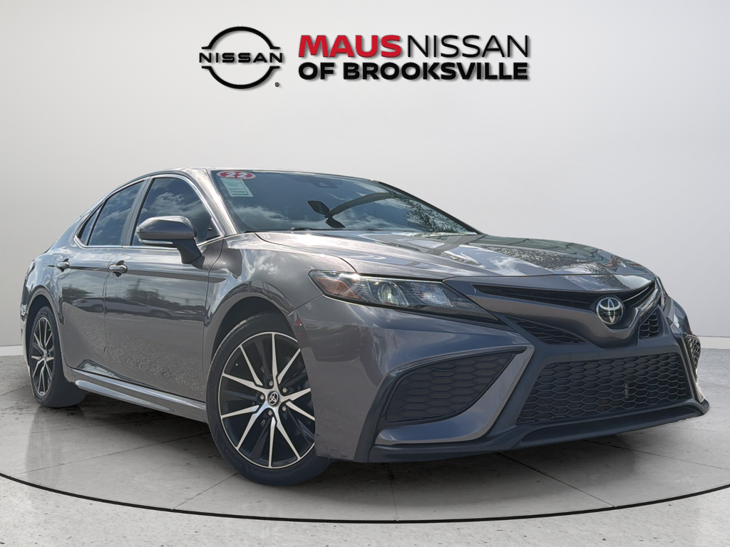 Predawn Gray Mica 2022 Toyota Camry Sedan Front-Wheel Drive 8-Speed Automatic