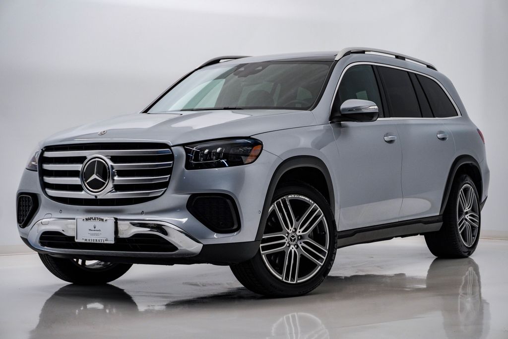Cirrus Silver Metallic 2025 Mercedes-Benz GLS SUV / Crossover All-Wheel Drive 9-Speed Automatic