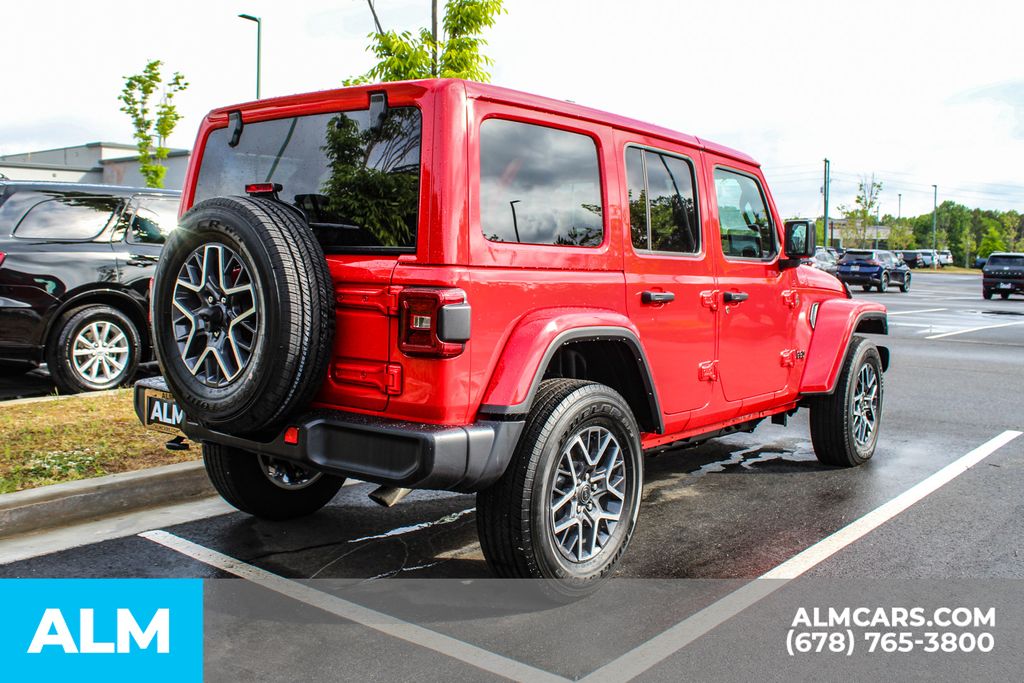 Used 2025 Red Jeep Sahara image 6