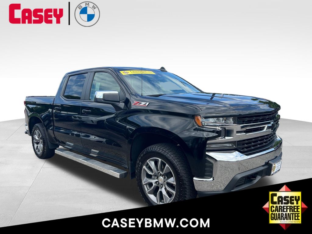 Black 2021 Chevrolet Silverado 1500 Pickup Truck Four-Wheel Drive 8-Speed Automatic