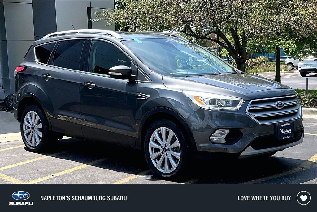 Gray (Magnetic Metallic) 2018 Ford Escape SUV / Crossover All-Wheel Drive 6-Speed Automatic