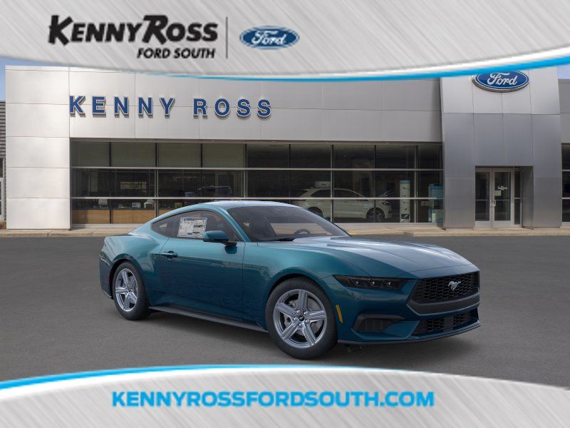 Adriatic Blue Metallic 2026 Ford Mustang Coupe Rear-Wheel Drive Automatic