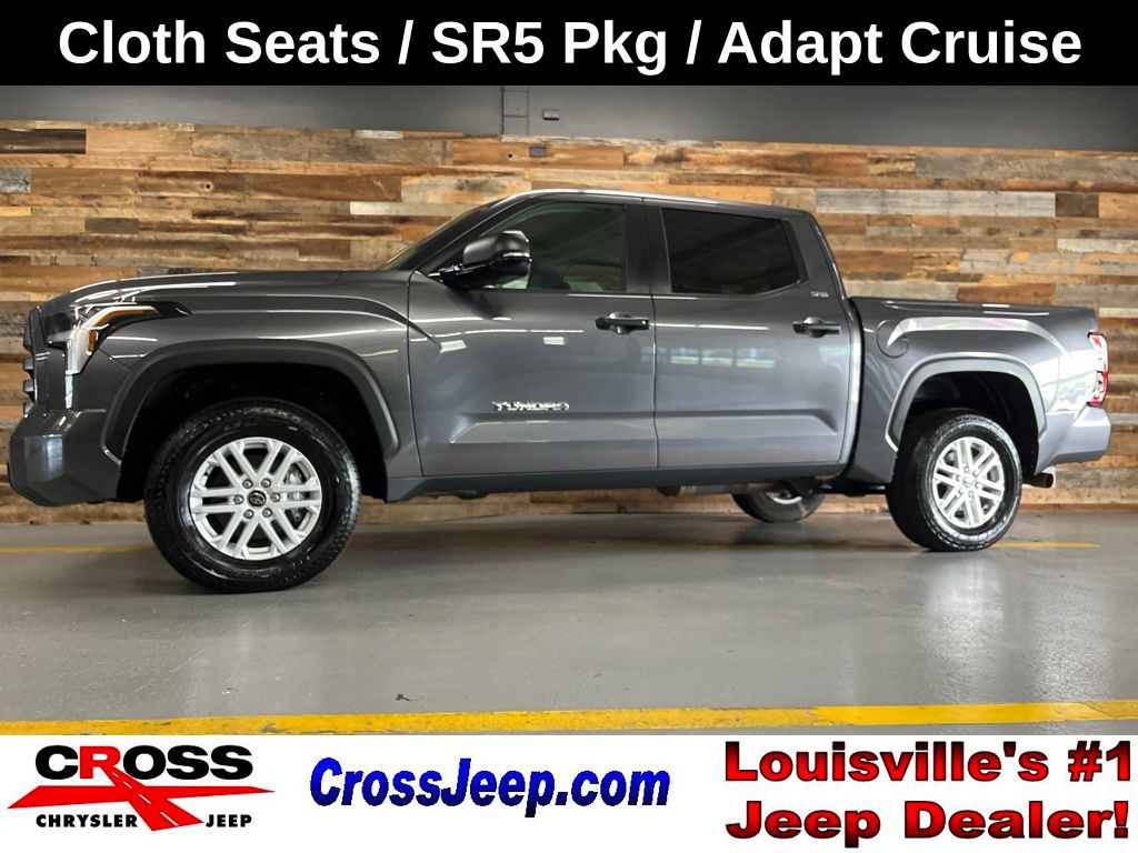 Magnetic Gray Metallic 2024 Toyota Tundra Pickup Truck Four-Wheel Drive Automatic