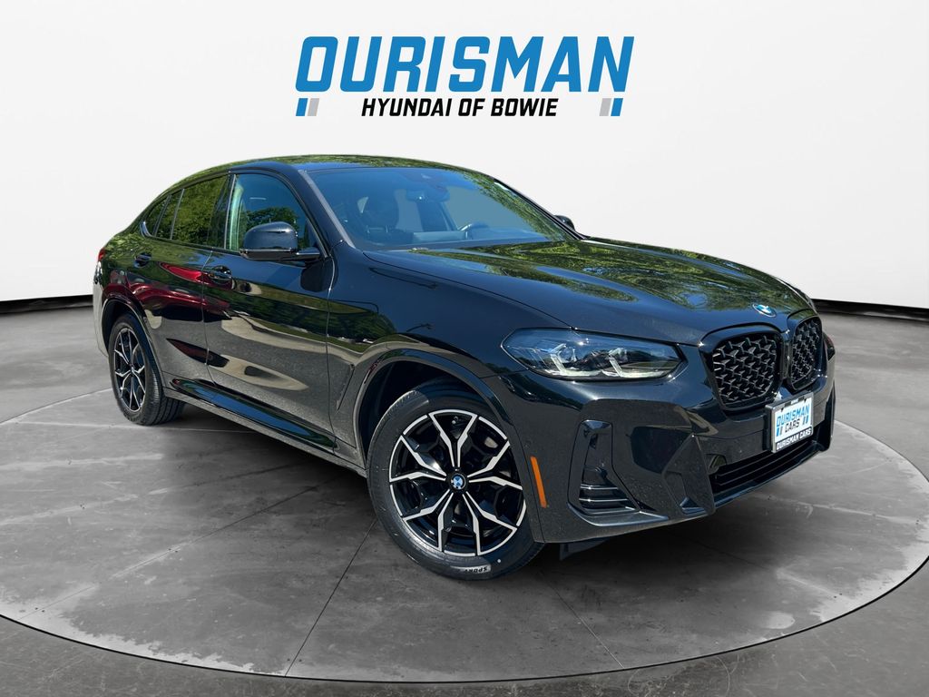 Black Sapphire Metallic 2023 BMW X4 xDrive30i AWD SUV / Crossover All-Wheel Drive 8-Speed Automatic