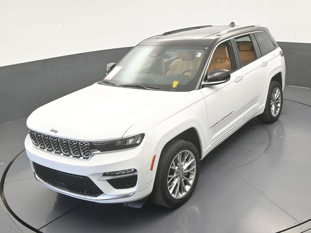 Used 2022 Bright White Clearcoat Jeep Summit image 58