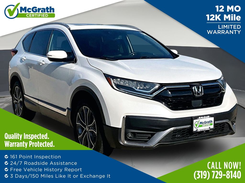 Platinum White Pearl 2022 Honda CR-V SUV / Crossover All-Wheel Drive Continuously Variable Transmission