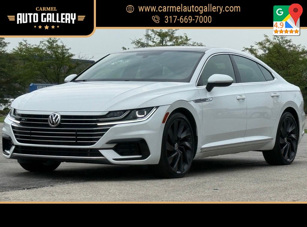 Pure White 2020 Volkswagen Arteon Sedan All-Wheel Drive 8-Speed Automatic
