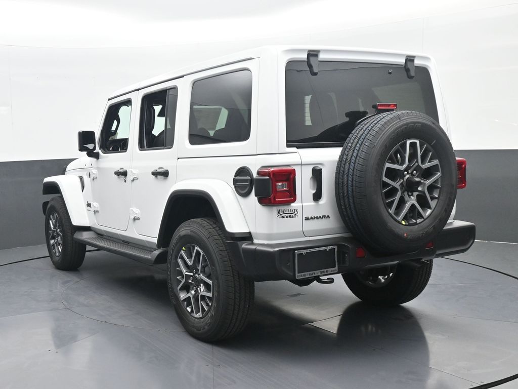New 2026 Bright White Clearcoat Jeep Sahara image 4