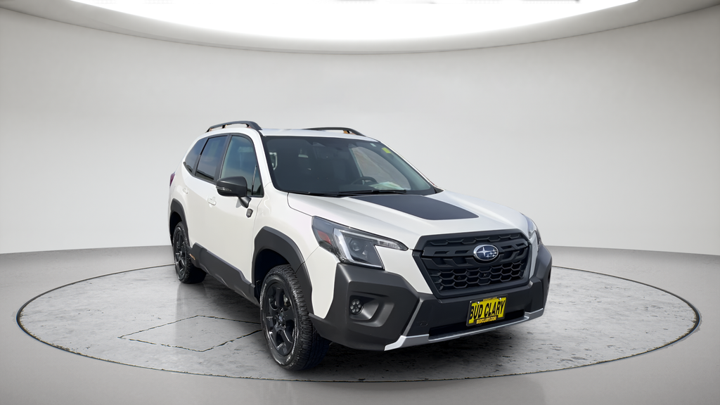Crystal White Pearl 2024 Subaru Forester SUV / Crossover All-Wheel Drive Continuously Variable Transmission