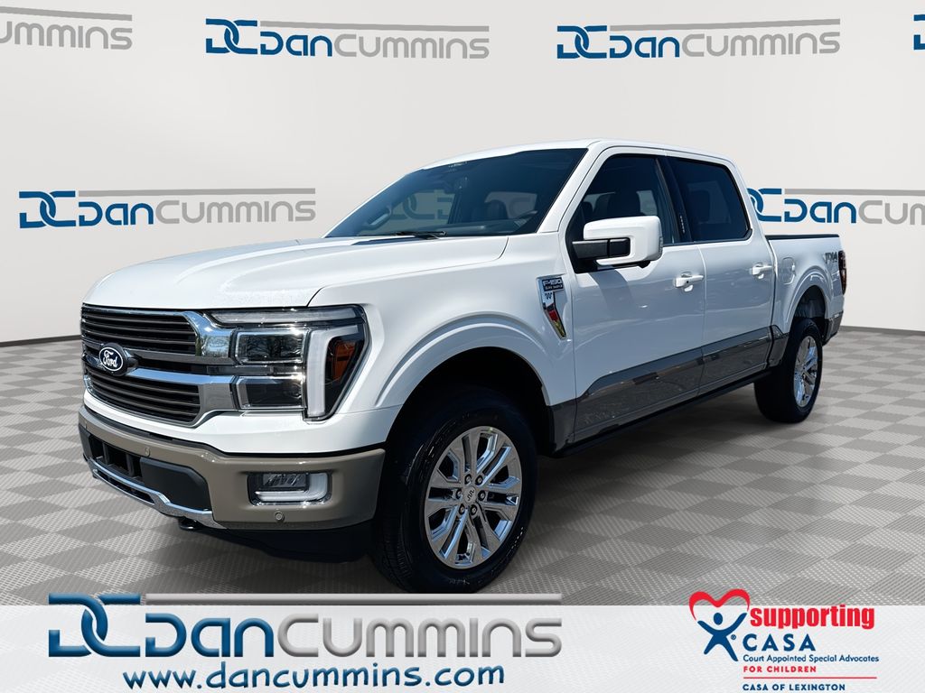 Star White Metallic Tri-Coat 2026 Ford F-150 King Ranch SuperCrew 4WD Pickup Truck Four-Wheel Drive Automatic