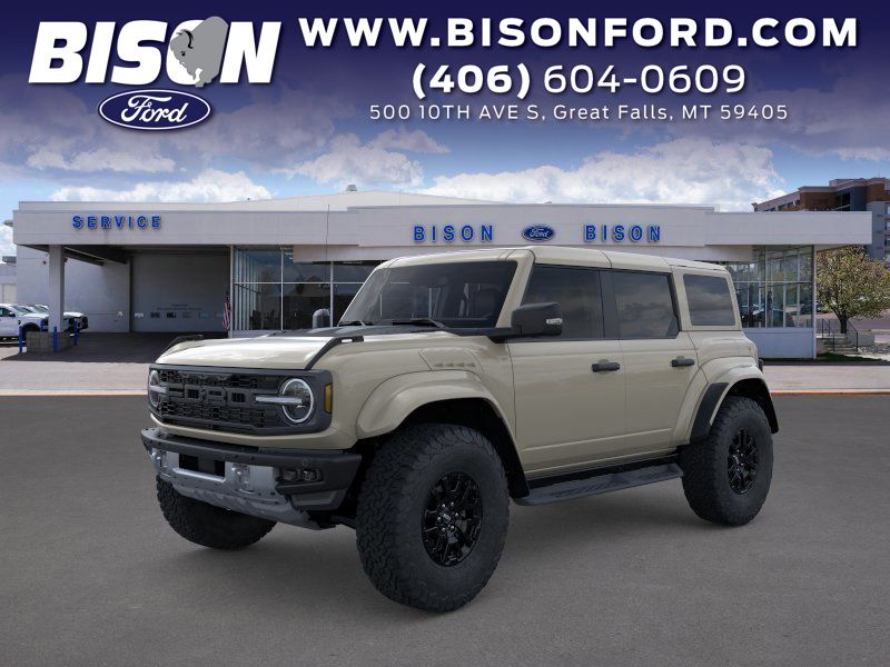 Desert Sand 2025 Ford Bronco Raptor 4WD SUV / Crossover Four-Wheel Drive Automatic