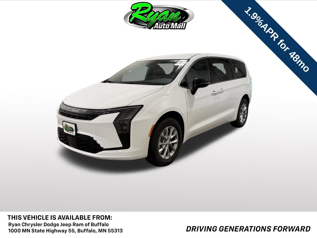 Bright White 2027 Chrysler Pacifica Select AWD Minivan All-Wheel Drive 9-Speed Automatic