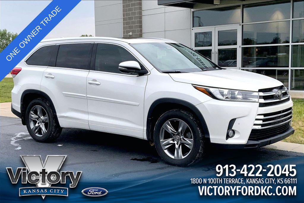 White (Blizzard Pearl) 2018 Toyota Highlander SUV / Crossover All-Wheel Drive 8-Speed Automatic