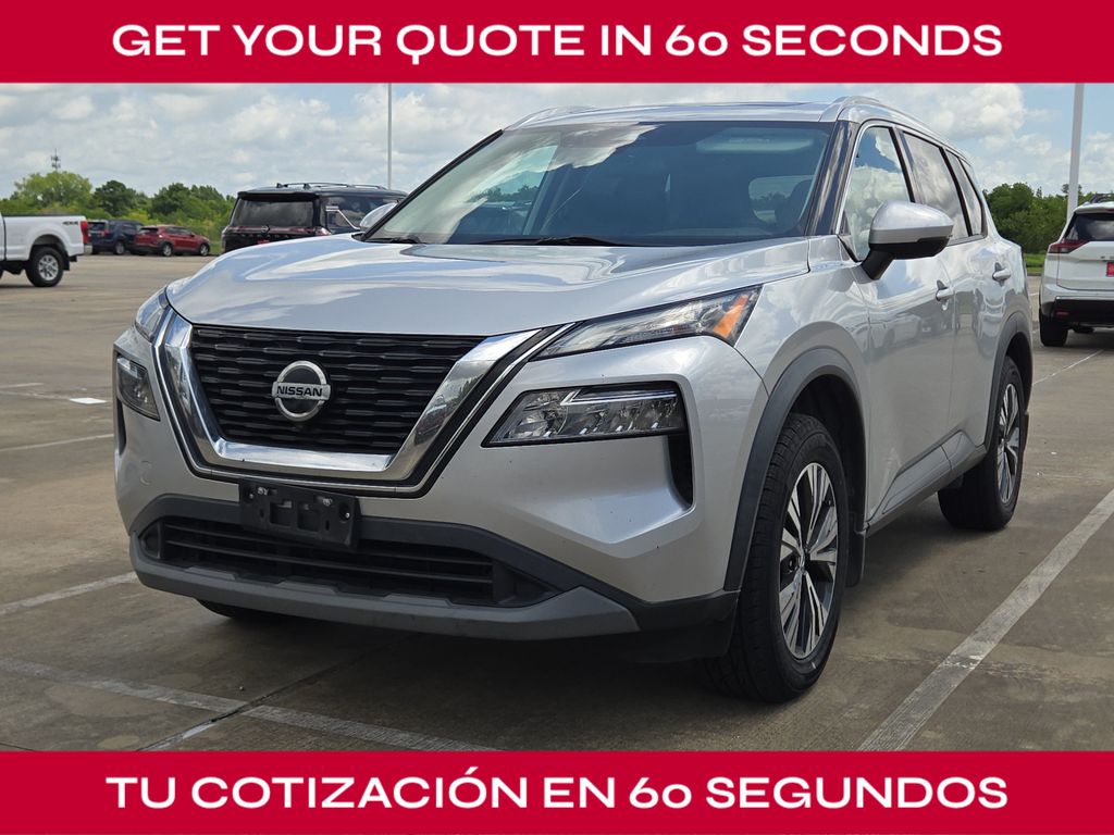 2021 Nissan Rogue SV Silver at DeMontrond Ford