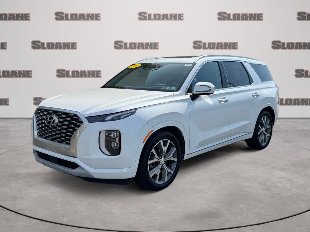 Hyper White 2021 Hyundai Palisade Limited AWD SUV / Crossover All-Wheel Drive 8-Speed Automatic