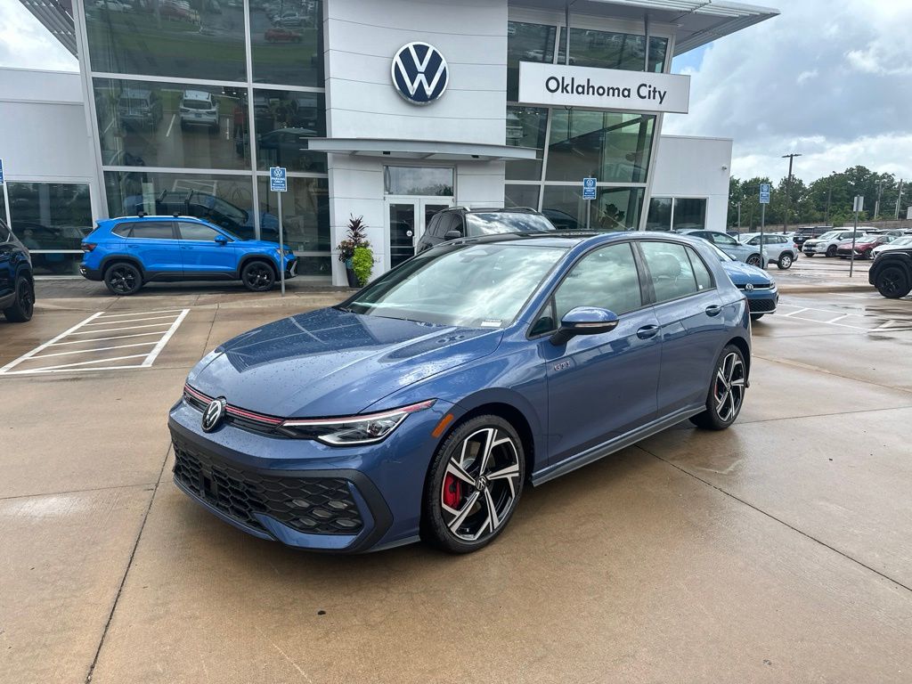 Slate Blue Metallic 2026 Volkswagen Golf GTI Hatchback Front-Wheel Drive 7-Speed Dual Clutch