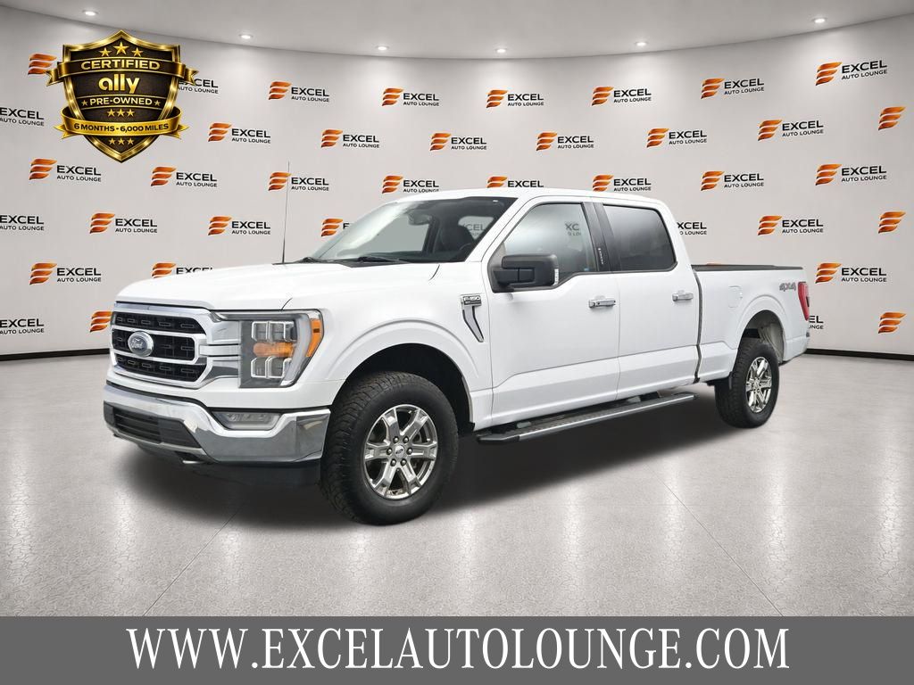 Oxford White 2021 Ford F-150 Pickup Truck Four-Wheel Drive Automatic