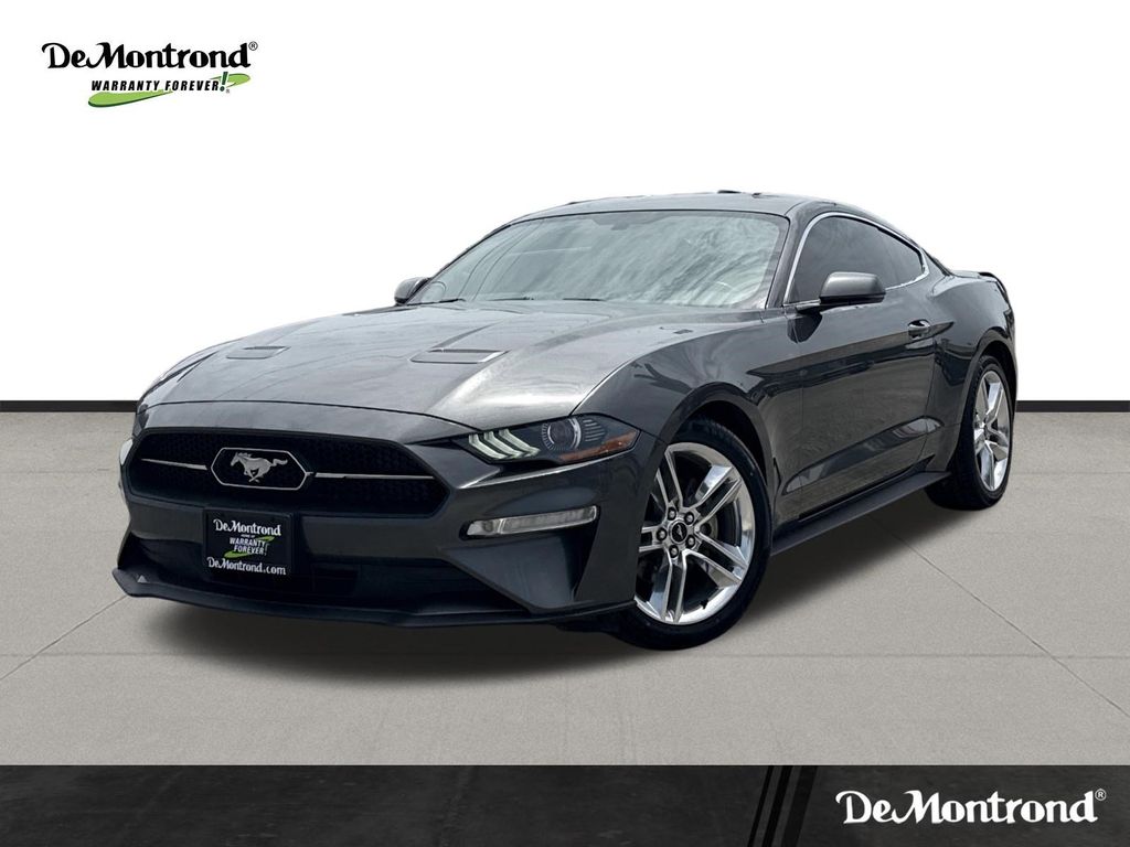2020 Ford Mustang EcoBoost Premium Gray at Don McGill Toyota