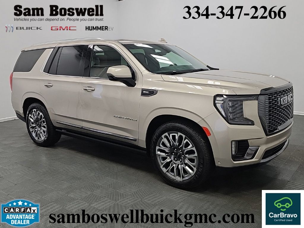 Brown (Pearl Beige Metallic) 2024 GMC Yukon SUV / Crossover Four-Wheel Drive