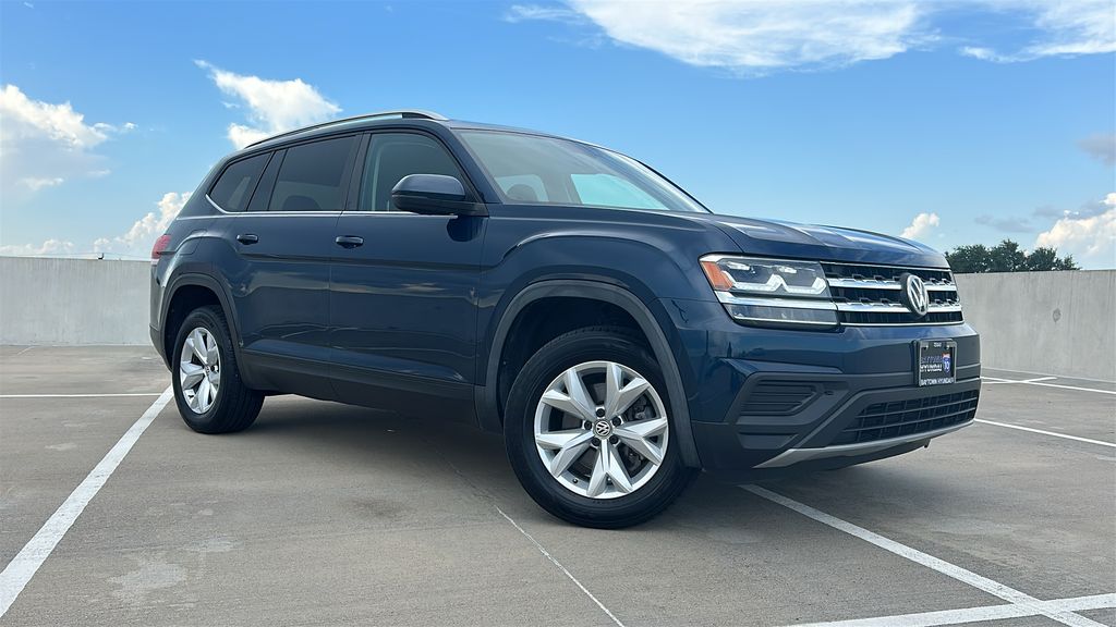 2019 Volkswagen Atlas 2.0T S Blue at Community Honda