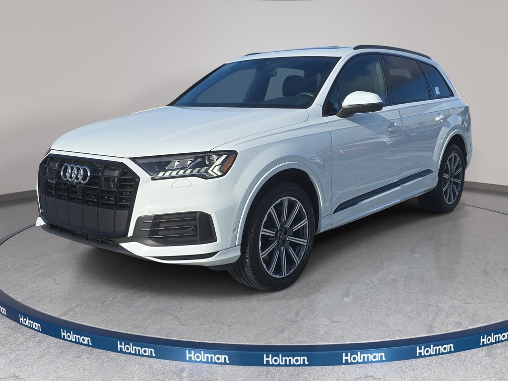 Glacier White Metallic 2024 Audi Q7 quattro Premium Plus 45 TFSI SUV / Crossover All-Wheel Drive 8-Speed Automatic