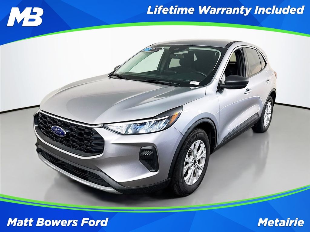 Silver Metallic 2024 Ford Escape SUV / Crossover Front-Wheel Drive 8-Speed Automatic